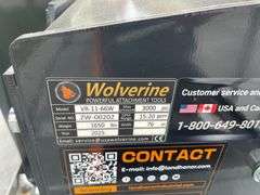 2025 Wolverine VR-11-66W Skid Steer Vibratory Roller