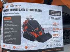 2025 Land Hero LDH-T460 Mini Skid Steer Loader