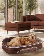OhGeni Orthopedic Big Dog Couch, 42-Inch (Brown)