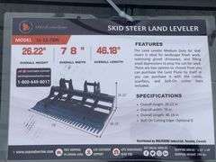 2025 Wolverine LL-12-78W Skid Steer Land Leveler