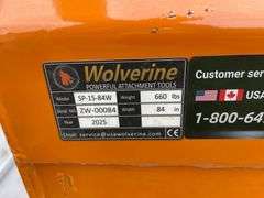 2025 Wolverine SP-15-84W 84" Skid Steer Snow Pusher