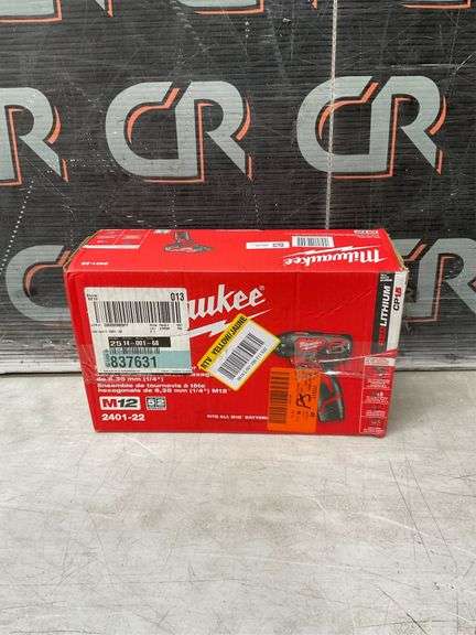 M12 12V 1/4 in. Hex Screwdriver Kit