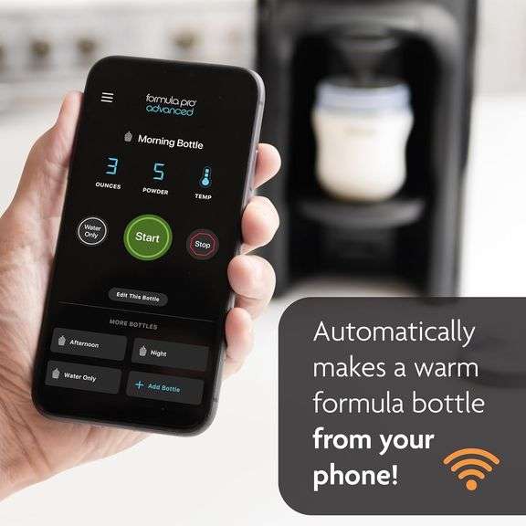 Baby Brezza WiFi Formula Dispenser - Black