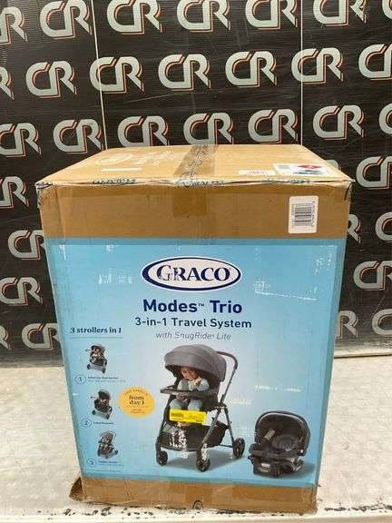 Graco Modes Trio Travel System, Hemlock, 1 Ct