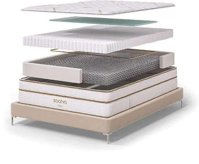 Saatva Classic 11.5in Luxury Firm Hybrid Queen Mattress Online Retail: $2099