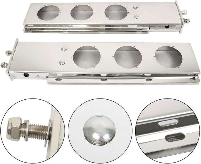 GXYWADY 30 Stainless Steel Chrome Mud Flap Hanger