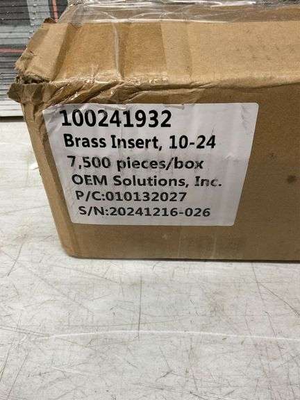Brass Inserts