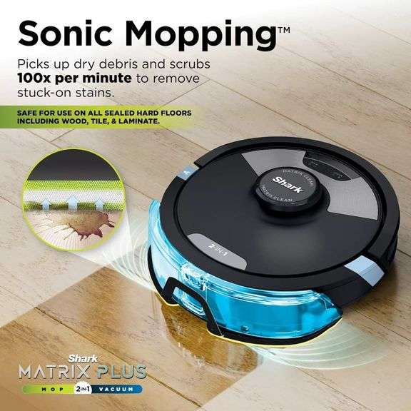 Shark Matrix Plus 2in1 Robot Vacuum & Mop