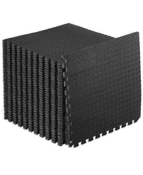 ProsourceFit Exercise Puzzle Mat 1/2-in, 144 Sq Ft