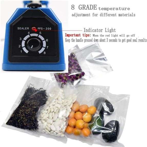 16 inch Impulse Heat Sealer Manual Bags Sealer