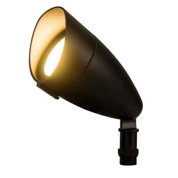 120-277V 14W 1100 Lumens Black LED Flood Light