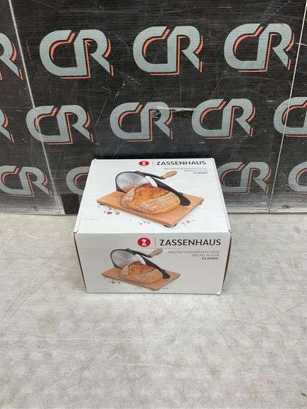 Zassenhaus Bread Slicer, Black, 11.75" x 8"
