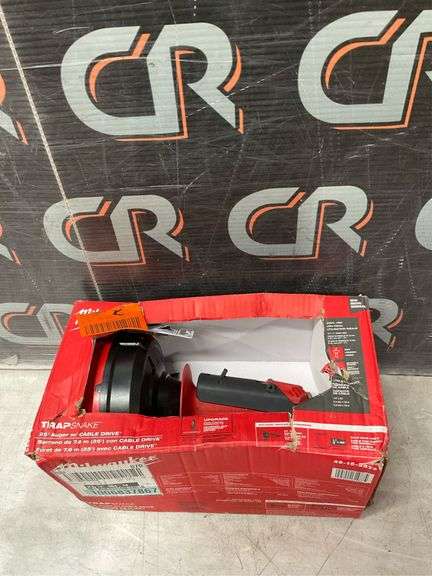 Milwaukee Trap Snake Auger Drain Cleaning Kit
