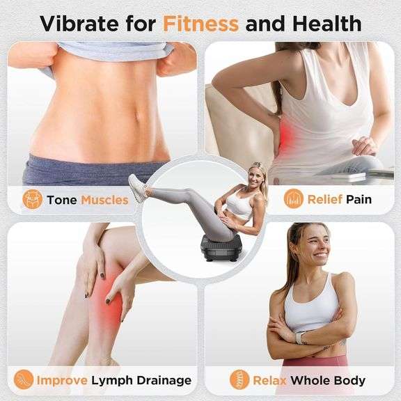FEIERDUN Vibration Plate Exercise Machine