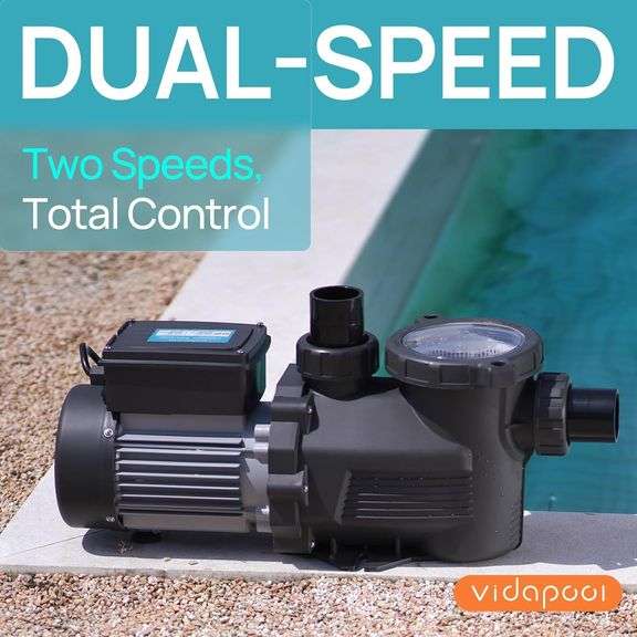 In/Above Ground Pool Pump, 1.5HP, 4750 GPH, 115V