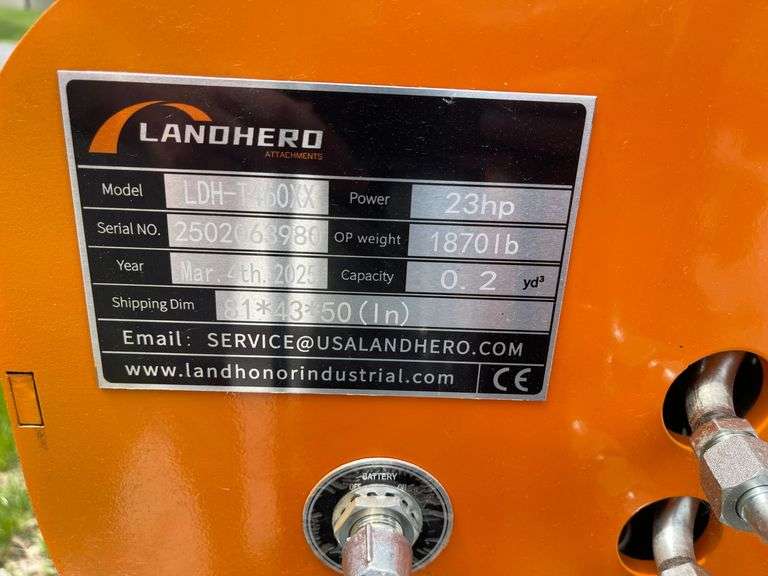 2025 Land Hero LDH-T460XX Mini Skid Steer