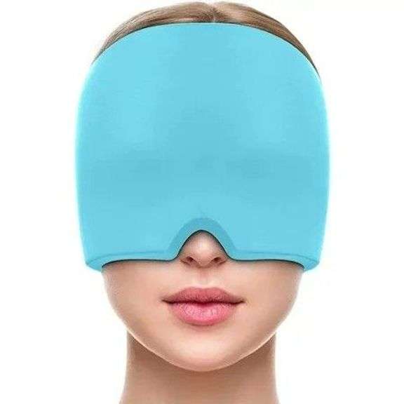 Migraine Relief Ice Head Wrap Cold Therapy Cap