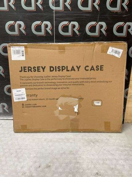Jersey Frame Display Case, Large Clear Acrylic Box