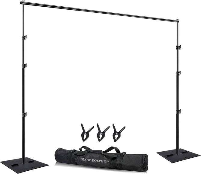 SLOW DOLPHIN Backdrop Stand 10ft x 8.5ft