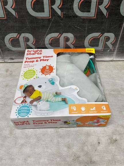 Bright Starts Tummy Time Prop & Play Polar Bear