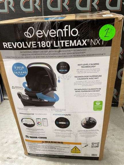 Evenflo Revolve 180 LiteMax Rotating Car Seat