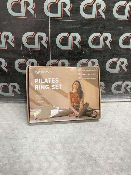 LIONSCOOL 14' Pilates Ring Set w/ Ball, Bands