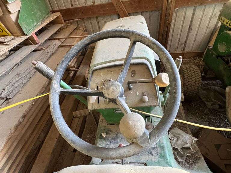 John Deere 212 Lawn Tractor w/ Rototiller