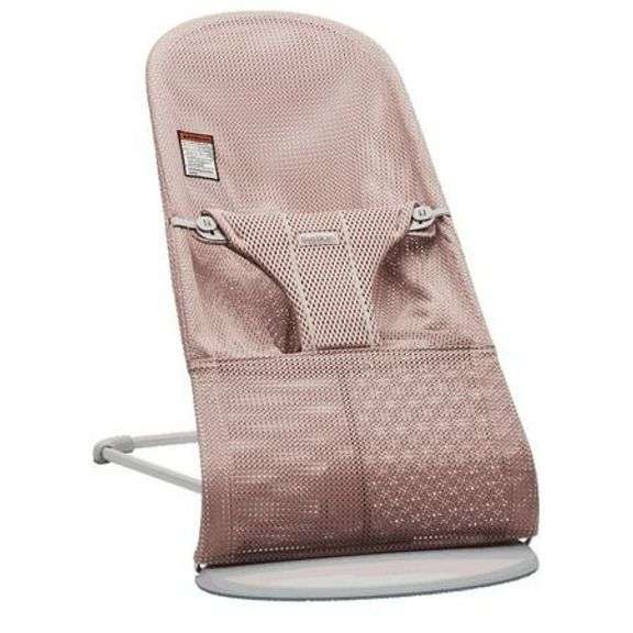 BabyBjorn Bouncer Bliss, Mesh, Dusty Pink