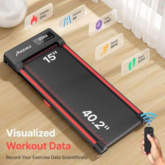 Walking Pad, 2 in 1 Portable Mini Pad, 2.5 HP