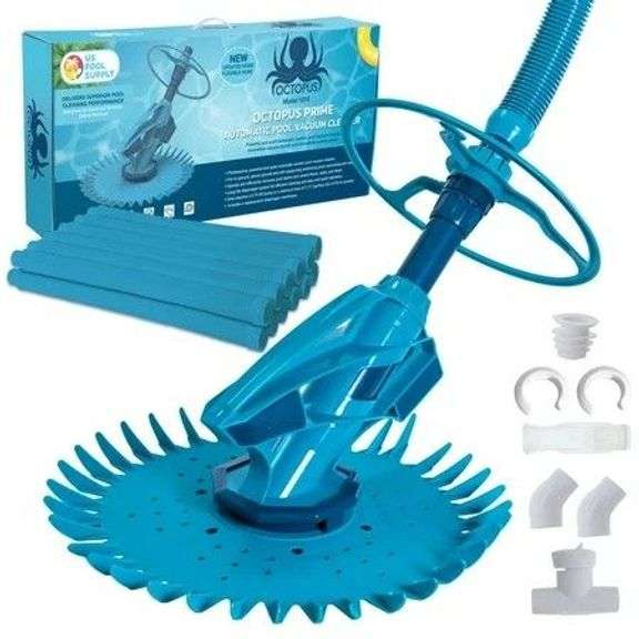 U.S. Pool Supply Auto Pool Vacuum & Hose Set