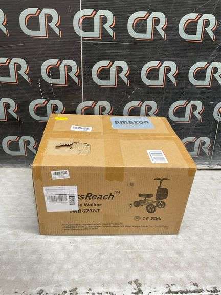 All Terrain Foldable Knee Scooter Walker - Black