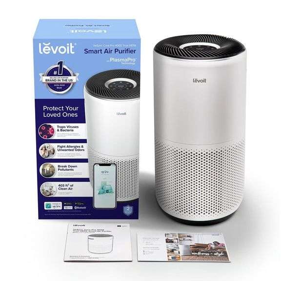 Levoit 400S HEPA Air Purifier 403 sq ft