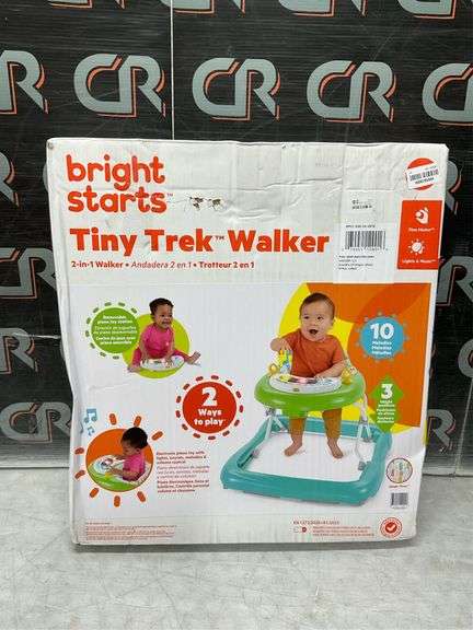 Bright Starts Tiny Trek 2-in-1 Baby Walker
