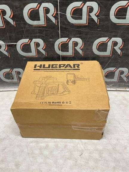 Huepar Rotary Red Laser Level Kit - 360 Beam