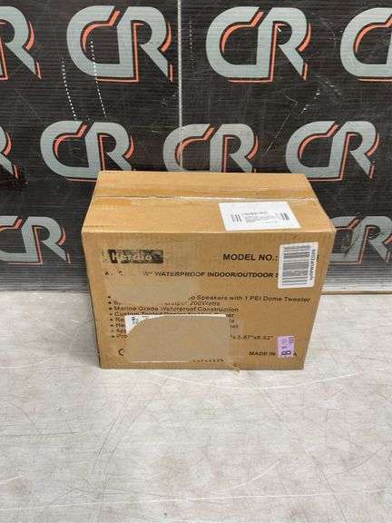 Herdio 5.25" 300W Bluetooth Outdoor Speakers
