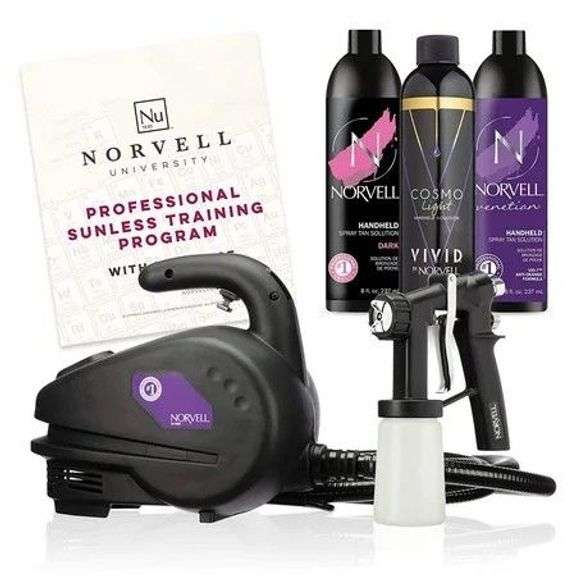 Norvell Sunless Kit - M1000 Mobile HVLP Spray Tan