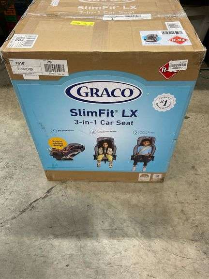 Graco SlimFit LX 3-in-1 Car Seat, Lilac
