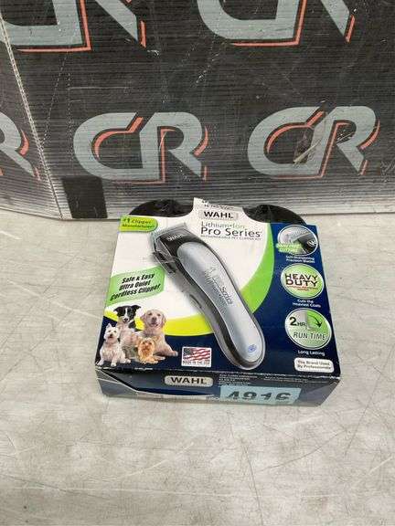 Lithium Ion Pro-Series Pet Clipper Silver