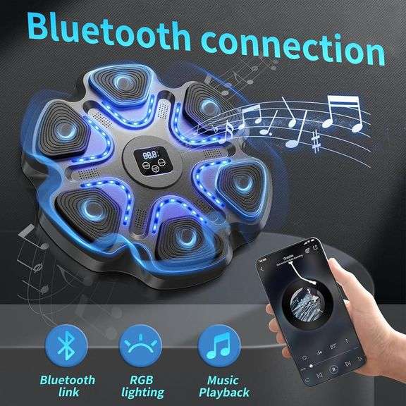 2024 Smart Bluetooth Boxing Machine, Wall Mounted