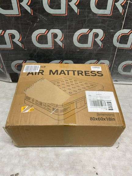 Queen Air Mattress with Built-in Pump, 18"
