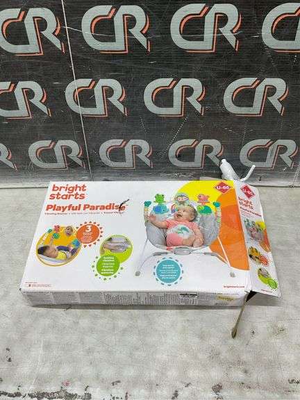 Bright Starts Playful Paradise Vibrating Bouncer
