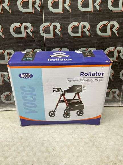 Z21 Rollator Walker, 8" Wheels, 330lb
