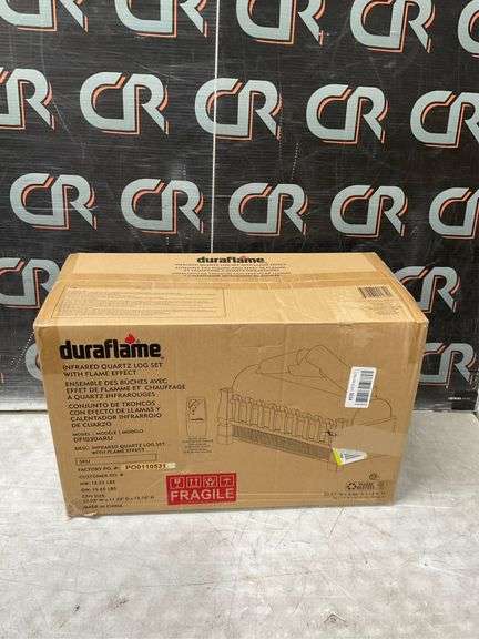 Blaise 20 in. Infrared Quartz Fireplace Log Set