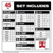 Milwaukee 45-Piece Impact Duty Screwdriver Set