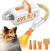 Dog Blower Grooming Dryer - Max 495ft/s Velocity
