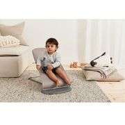 BabyBj rn Bouncer Bliss Quilt, Sand Gray
