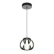 Vivaldi 16W Black LED Mini Pendant Light