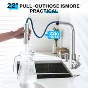 Faucets 4 Modes Pull Down Sprayer, Brushed Nickel