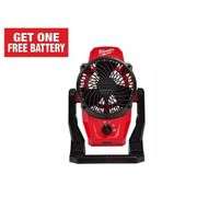 Milwaukee M12 12V Cordless Jobsite Fan (Tool-Only)