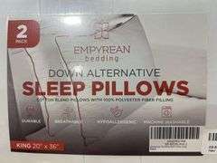 Empyrean Bedding King Pillows PACK OF 2